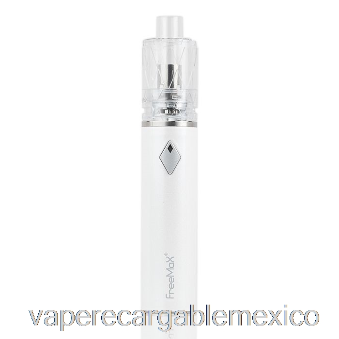 Vaporizador Recargable Freemax Gemm 80w Kit De Inicio Blanco